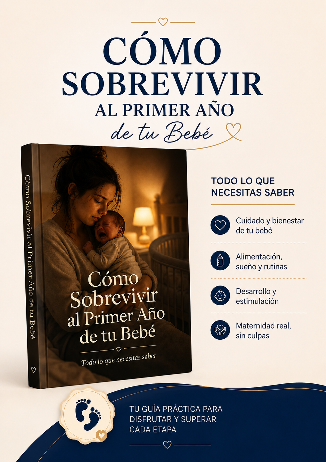 Cómo sobrevivir al primer año de tu bebé